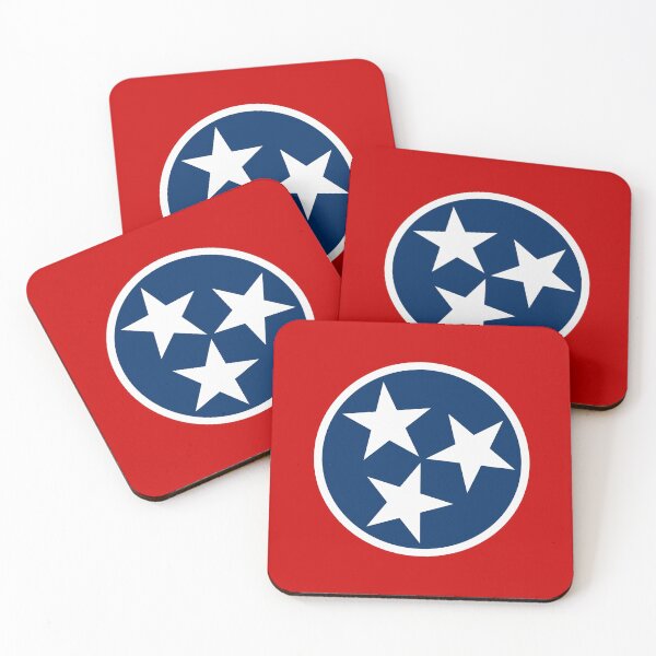 Item preview, The Tennessean (State Flag of Tennessee) designed and sold by franklinprintco.