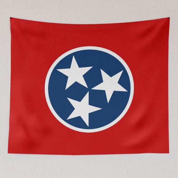Item preview, The Tennessean (State Flag of Tennessee) designed and sold by franklinprintco.