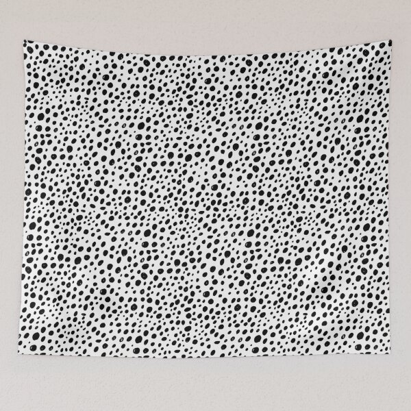 Item preview, Polka dots hand-drawn vector seamless pattern designed and sold by Kizuneko.