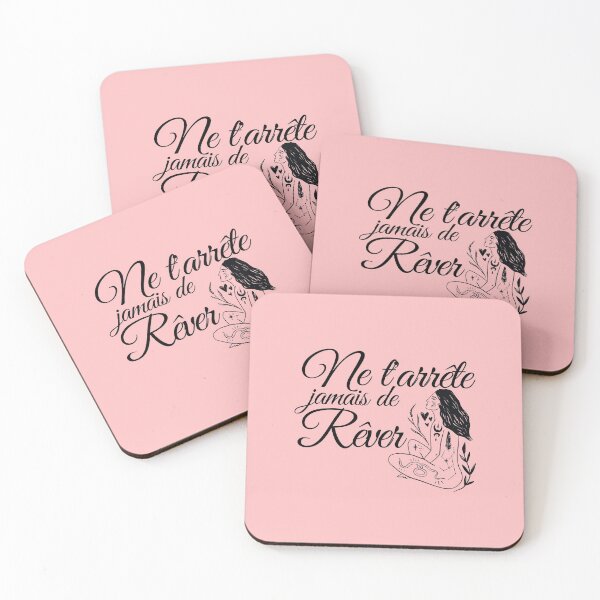 Item preview, Ne t'arrête jamais de rêver or Never Stop Dreaming for a Positive Mindset designed and sold by SoLarghi.