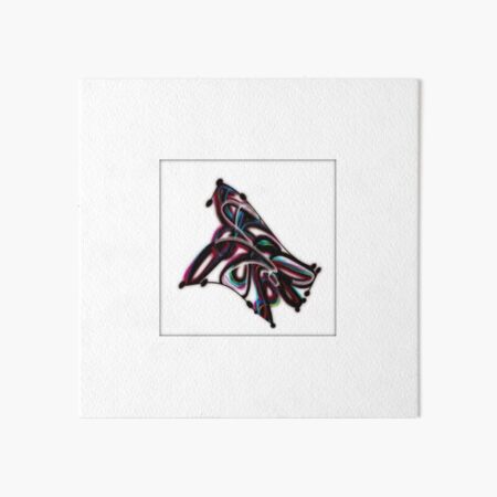 TUBULAR MOTION by REKHA IYERN FE RECORDS CANADA Art Board Print