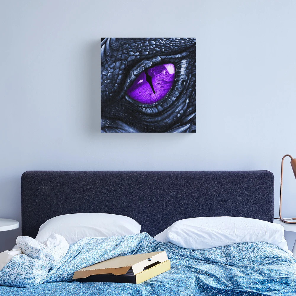 Wall Art Print Blue dragon eye, Gifts & Merchandise