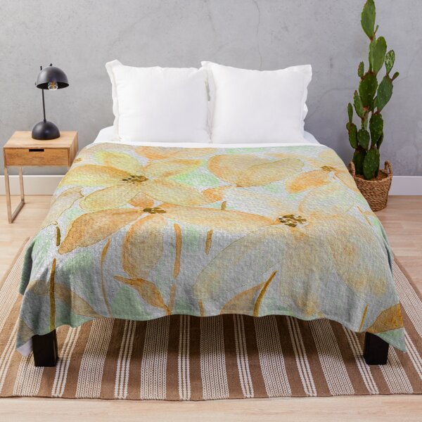 Item preview, Cream and Spring Green Floral Abstract Mix designed and sold by DaisyGirlDesign.