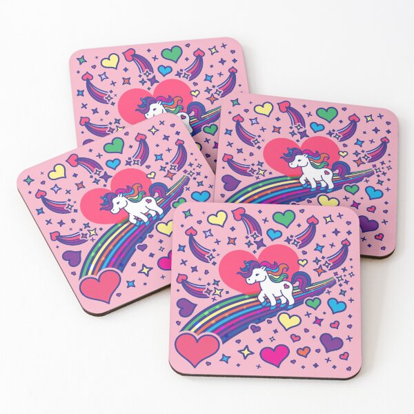 Item preview, Yuni the unicorn on the path of love - Creatober 2020 day 35 designed and sold by TokiPY.