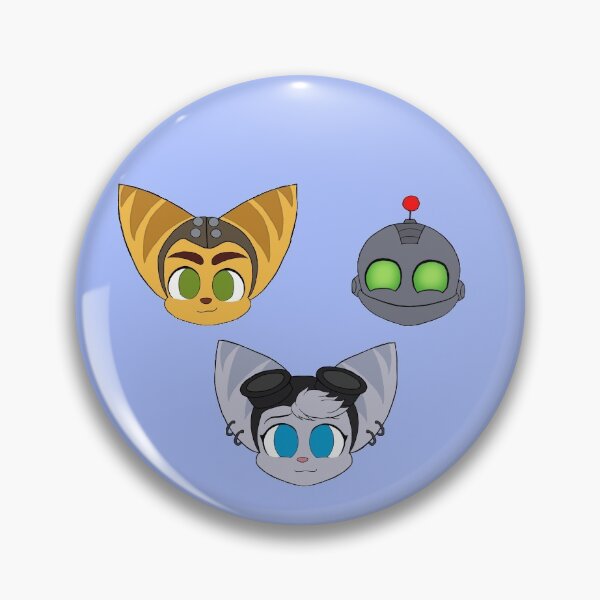 Item preview, Ratchet & Clank: Rift Apart -- Chibis designed and sold by Kairiaka.
