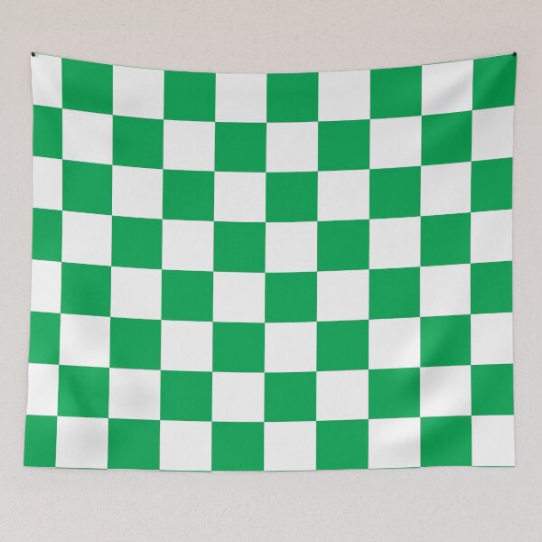 Item preview, ABARTH CHECKERED ROOF - GREEN WHITE designed and sold by abarthshop.