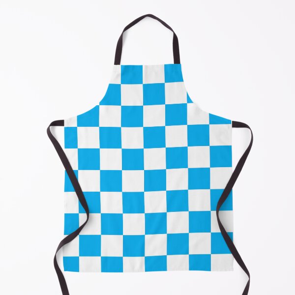 Item preview, ABARTH CHECKERED ROOF - CYAN BLUE WHITE designed and sold by abarthshop.