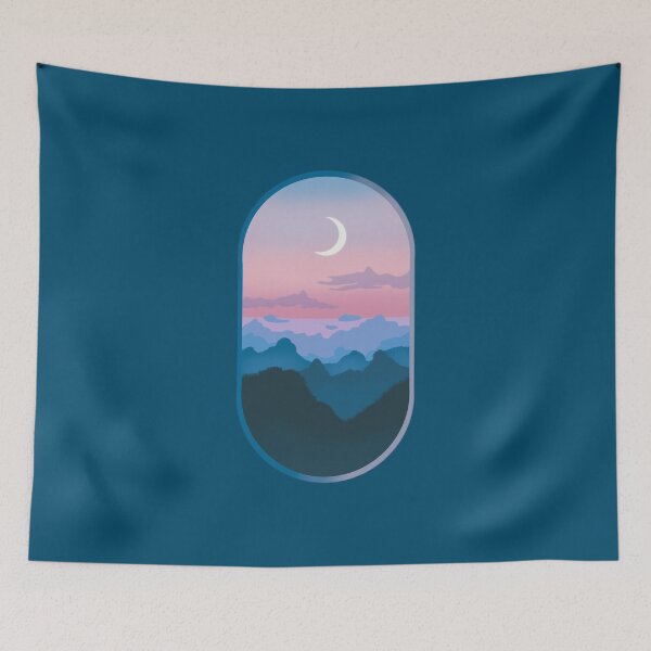 Item preview, Airplane window view landscape designed and sold by Fatamimosh.