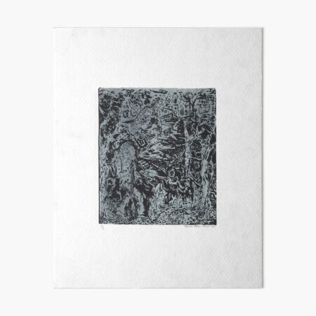 THE WOODCUTTER by REKHA IYERN FE RECORDS CANADA Art Board Print