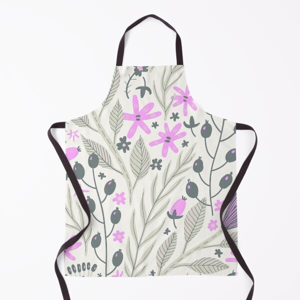 Item preview, Flowers, Branches and Leaves on Pink and Silver designed and sold by Ksaavet.