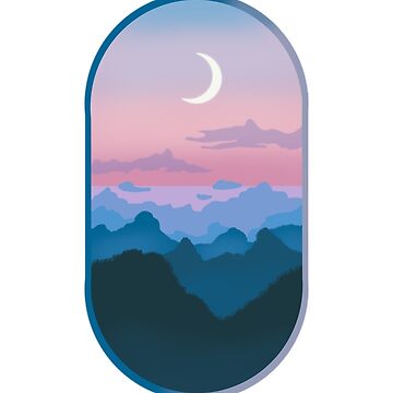 Artwork thumbnail, Airplane window view landscape by Fatamimosh