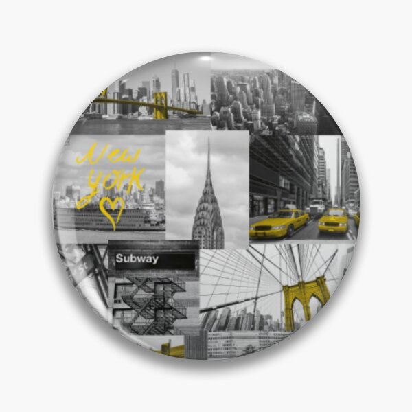Item preview, Yellow New York designed and sold by WearWolfDesigns.