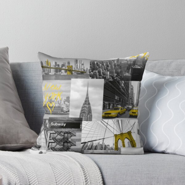 Item preview, Yellow New York designed and sold by WearWolfDesigns.