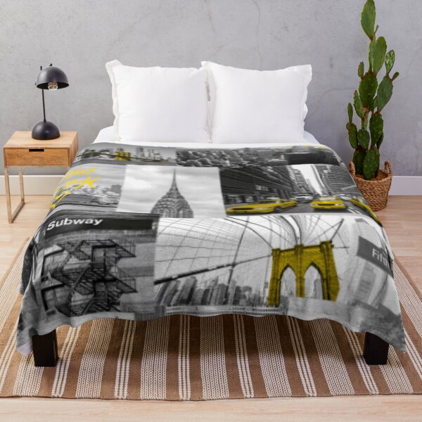 Item preview, Yellow New York designed and sold by WearWolfDesigns.