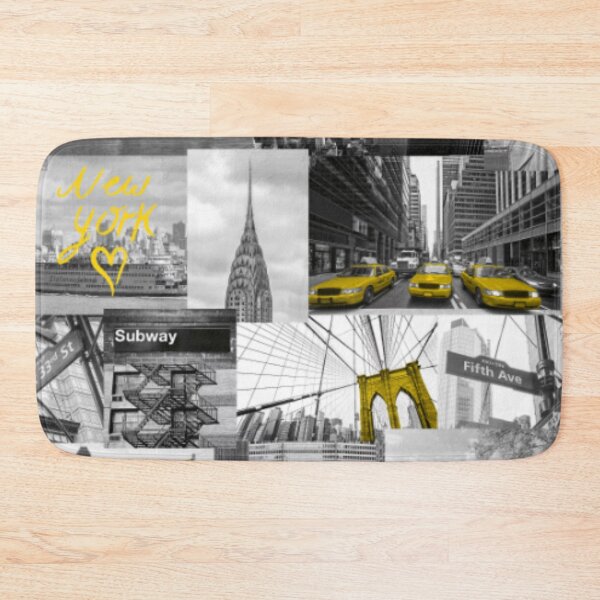 Item preview, Yellow New York designed and sold by WearWolfDesigns.