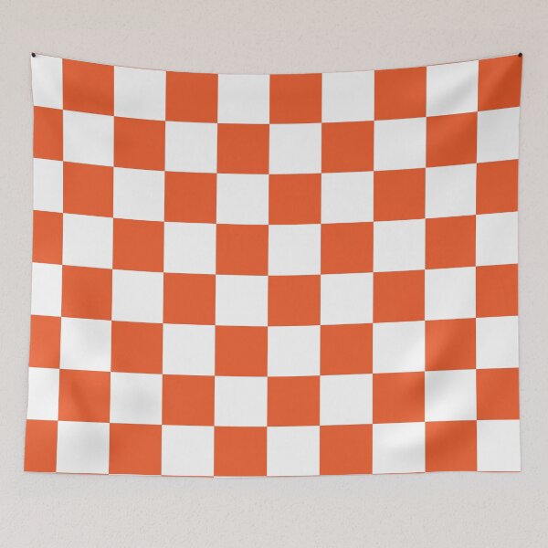 Item preview, ABARTH CHECKERED ROOF - ORANGE II WHITE designed and sold by abarthshop.