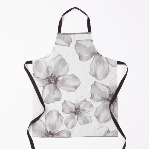 Item preview, Grey and White Floral designed and sold by Latorih10.