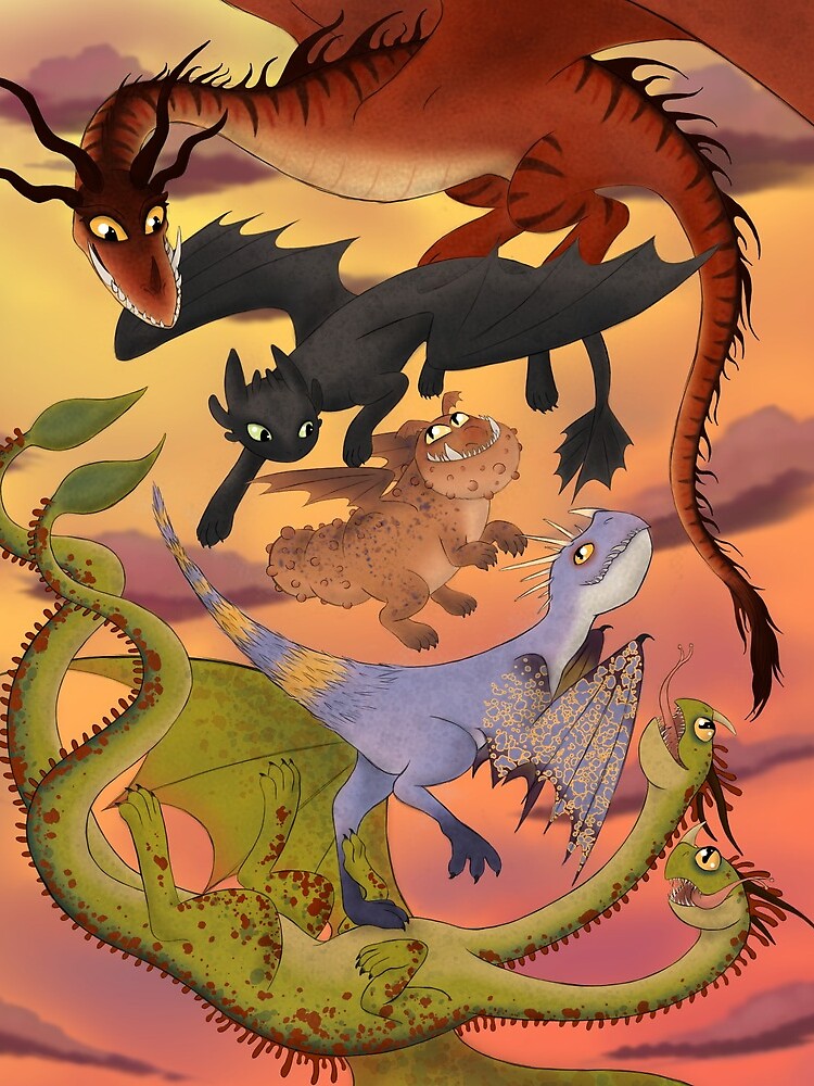 Dragon Companions by ToddHollow