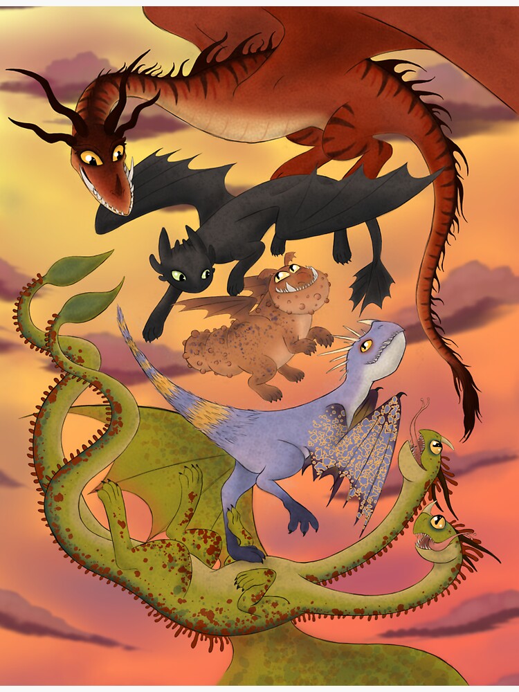 Dragon Companions by ToddHollow