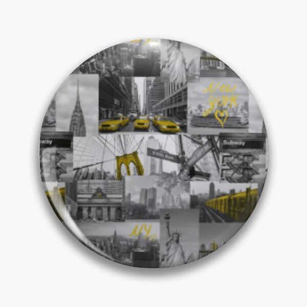 Item preview, Yellow New York designed and sold by WearWolfDesigns.