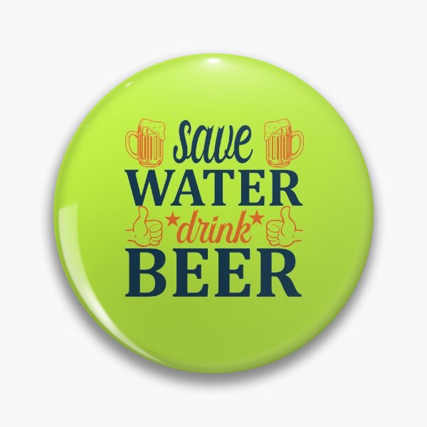 Item preview, Save water drink beer funny designed and sold by DesignHouse07.