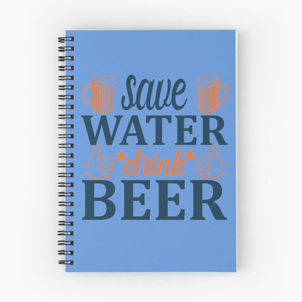 Item preview, Save water drink beer funny designed and sold by DesignHouse07.