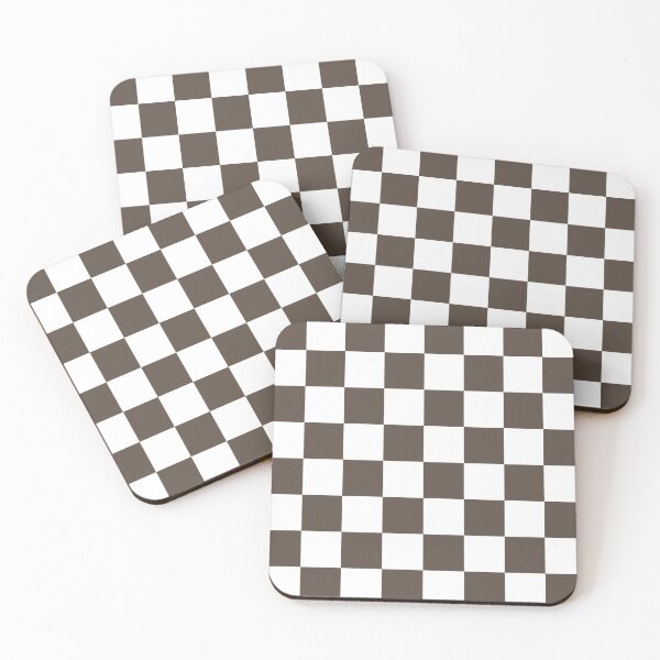 Item preview, ABARTH CHECKERED ROOF - BROWN WHITE designed and sold by abarthshop.