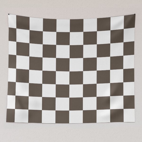 Item preview, ABARTH CHECKERED ROOF - BROWN WHITE designed and sold by abarthshop.