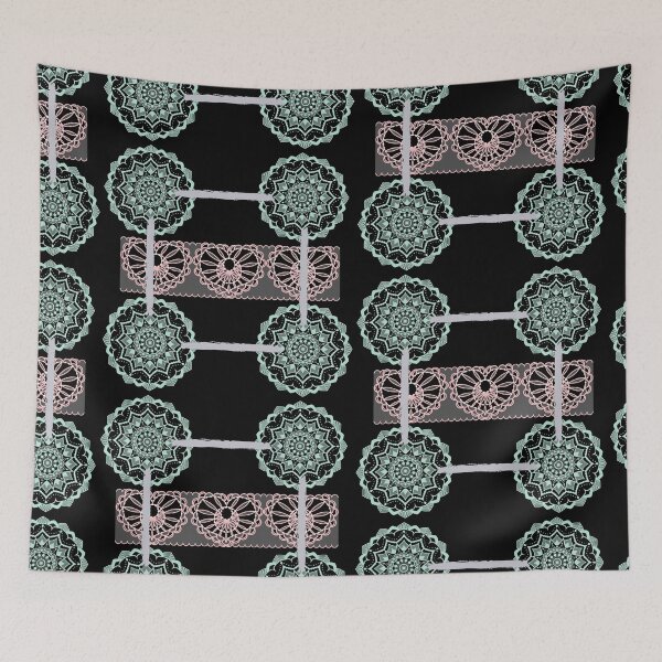 Item preview, Lace fabric design  designed and sold by C4Rack.