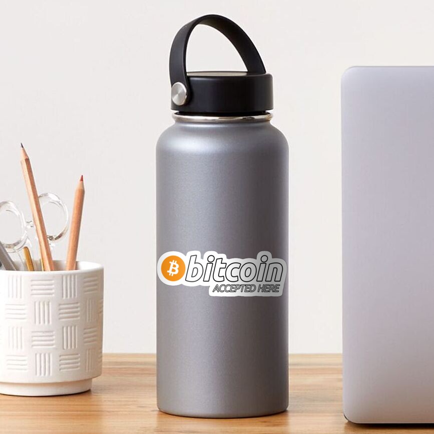 Bitcoin Accepted Here Sticker