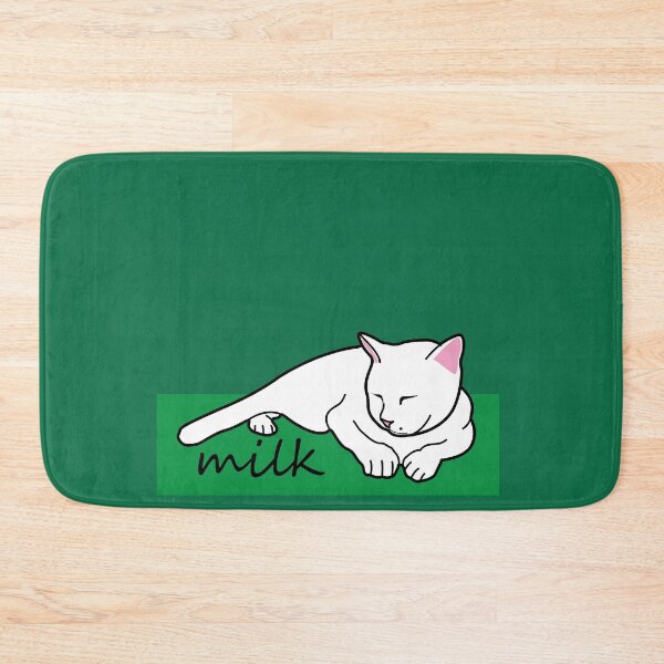 Item preview, white cats milk design.korea designed and sold by dadamda.