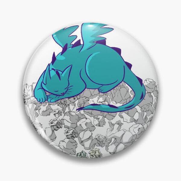 Item preview, Cat Dragon Hoard in Blue designed and sold by Kitties By Kelci.