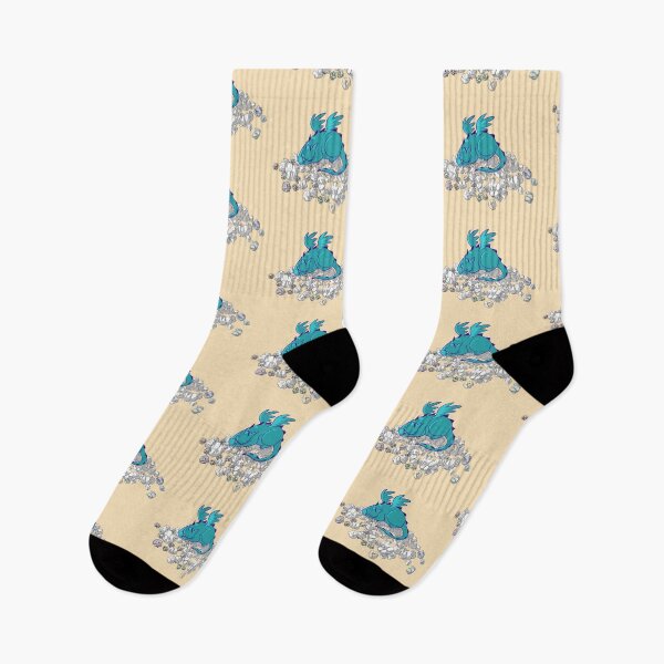 Item preview, Cat Dragon Hoard in Blue designed and sold by Kitties By Kelci.