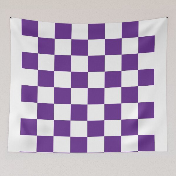 Item preview, ABARTH CHECKERED ROOF - PURPLE WHITE designed and sold by abarthshop.