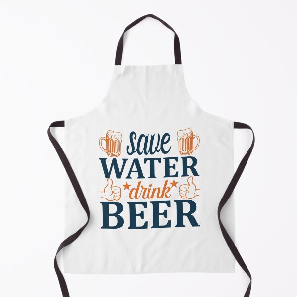 Item preview, Save water drink beer funny designed and sold by DesignHouse07.