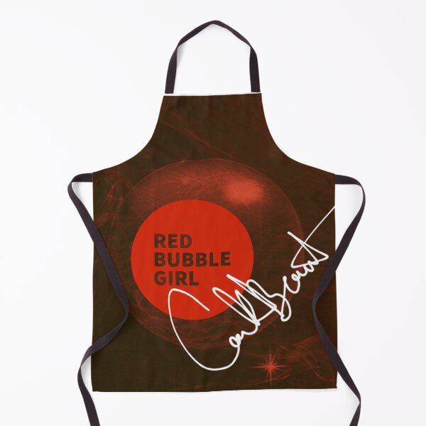 Item preview, RED BUBBLE GIRL designed and sold by Cookbeat.