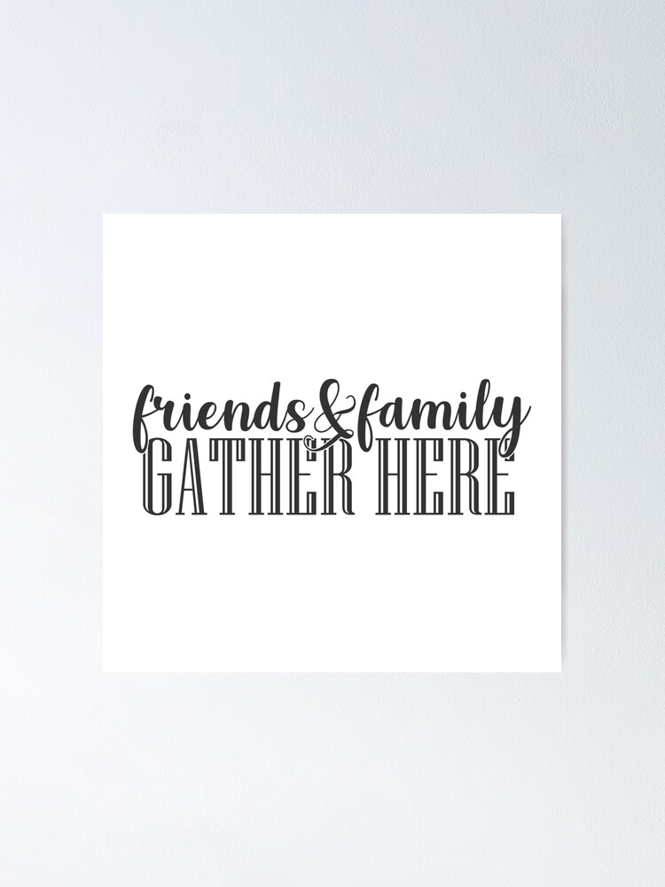 Gather Here {Poster} Gather Here {Poster}