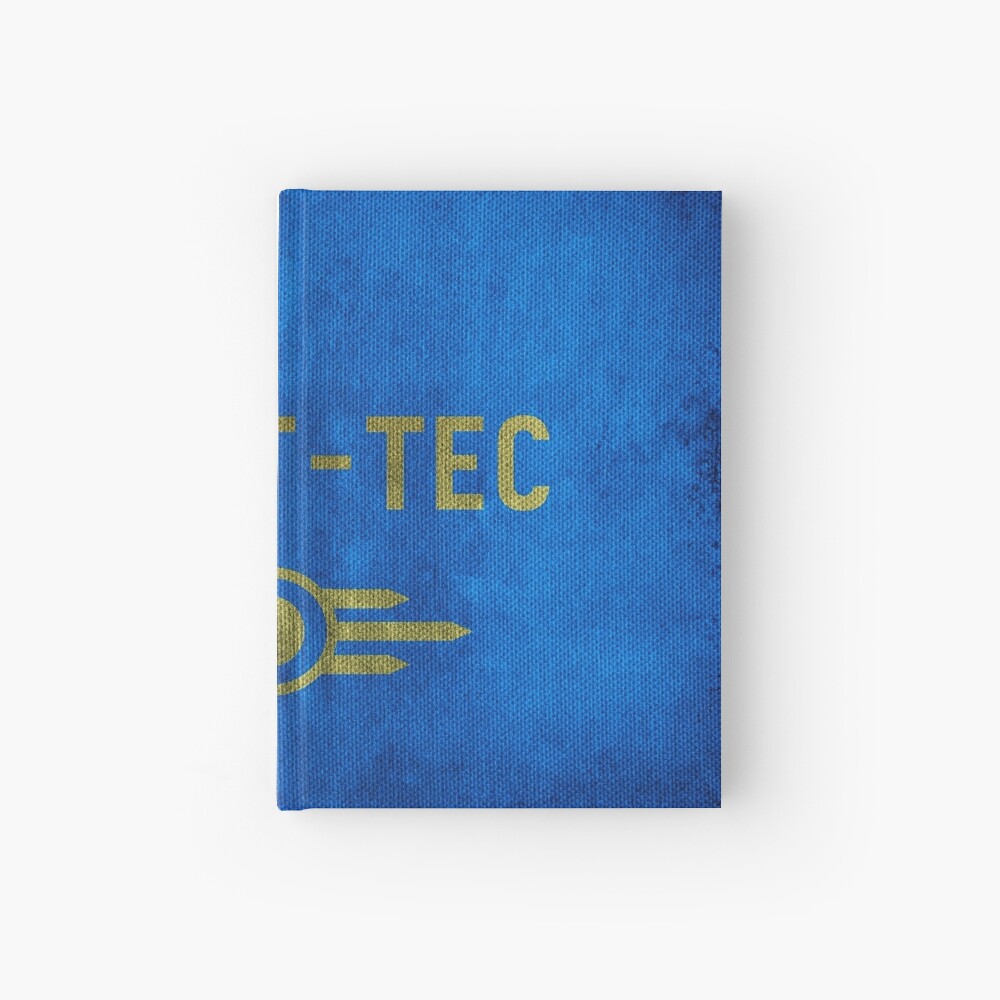 Fallout Grungy Vault-Tec Fabric Hardcover Journal