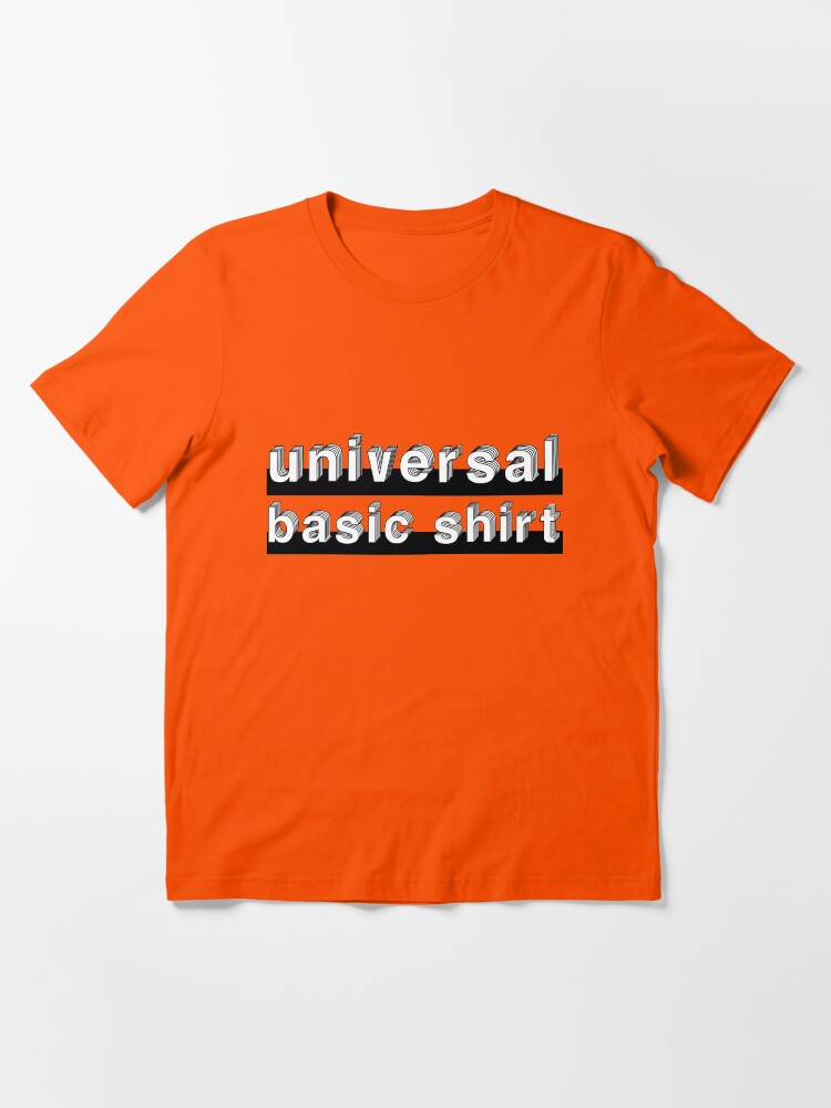 Alternate view of Universal Basic Shirt Essential T-Shirt