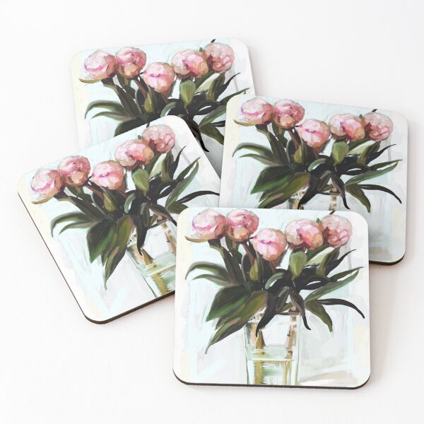 Item preview, Budding Peonies designed and sold by marysparrowart.