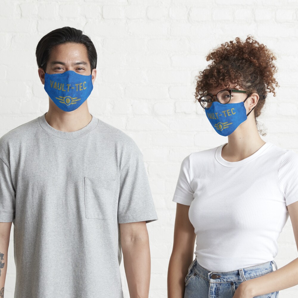 Fallout Grungy Vault-Tec Fabric Mask