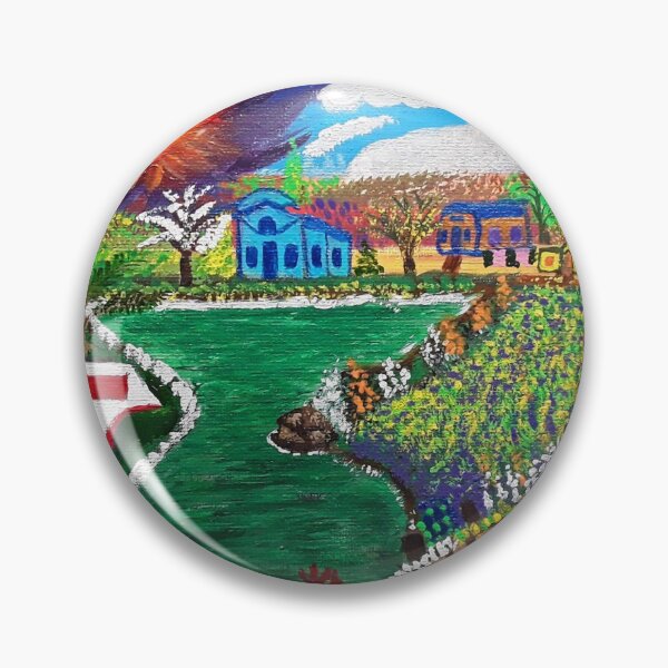 Item preview, My House In The Village  designed and sold by Art-By-Anna-.