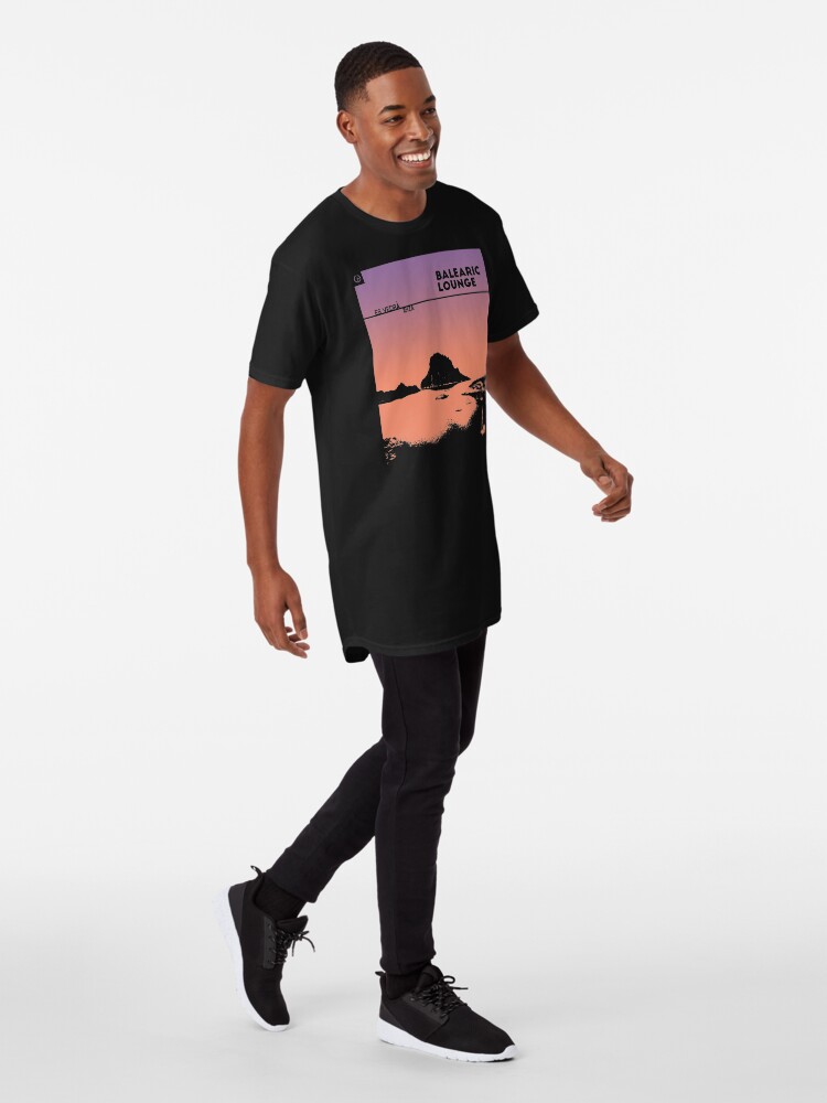 Alternate view of Balearic Lounge | Es Vedrà | Ibiza | Sunset Long T-Shirt