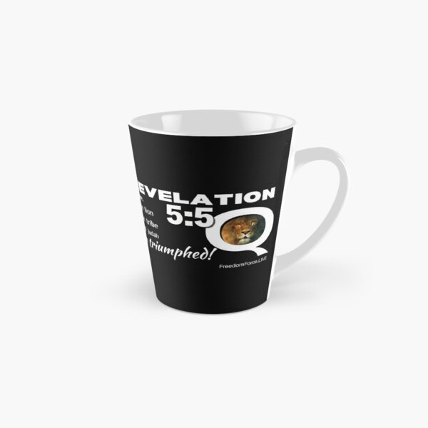 5:5 Revelation 5:5 The Lion of the Tribe of Judah has Triumphed! Tall Mug
