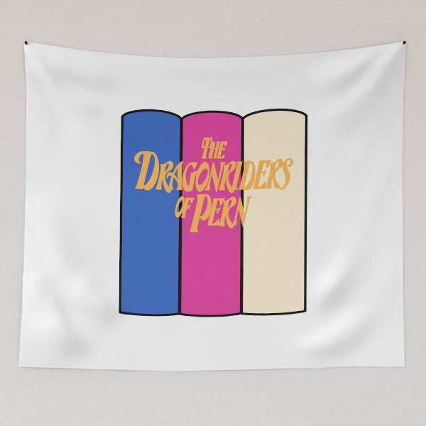 Item preview, Dragonriders of Pern Bookstack designed and sold by doodlesbyCara.