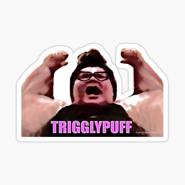 TrigglyPuff Sticker