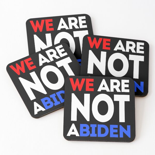Item preview, We Are NOT ABiden Anti Biden Sucks designed and sold by LeGND.