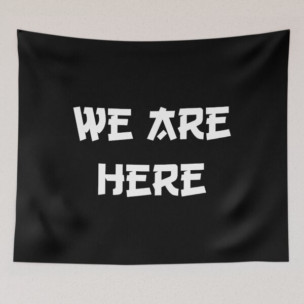 Item preview, WE ARE HERE - stop aapi hate - asian style design designed and sold by gook78.