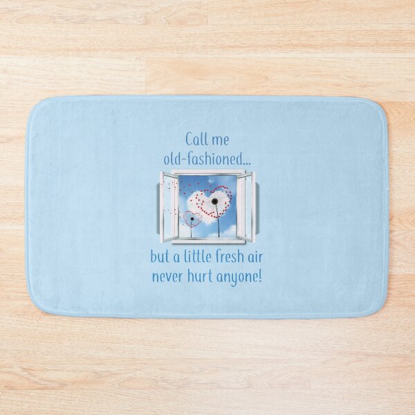 Item preview, Call me old-fashioned... (on blue) designed and sold by PawsitiveMum.