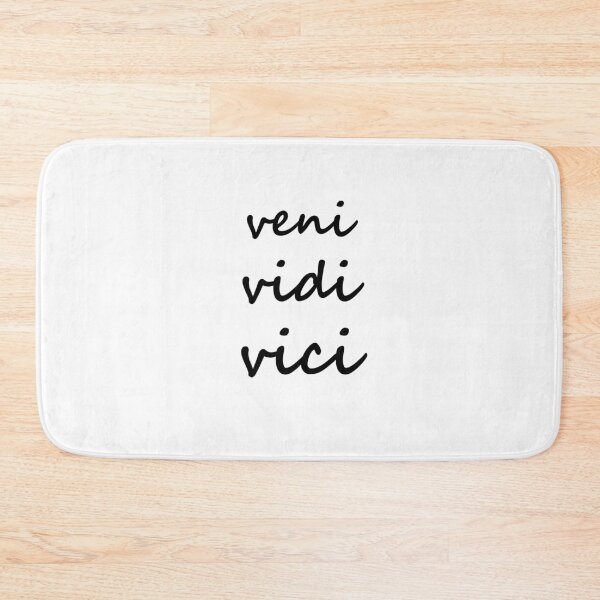 Item preview, Julius Caesar: veni, vidi, vici - I came, I saw, I conquered white quotation designed and sold by joventinguarezi.
